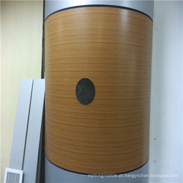 Painéis em forma de arco de favo de mel de textura de bambu para cobertura de coluna